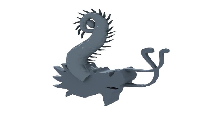 渲染模型_吉祥兽003