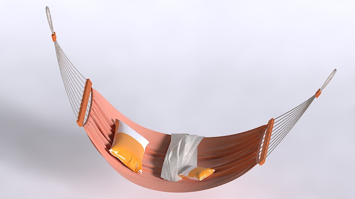 渲染模型_吊床010