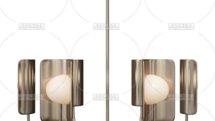 渲染模型_吊灯1007