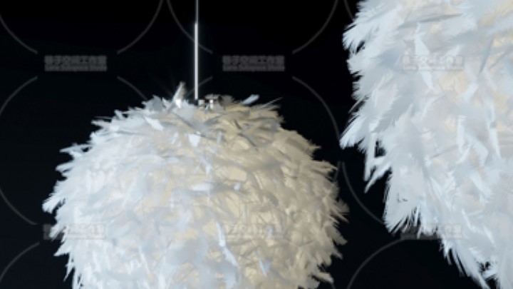 渲染模型_吊灯1053