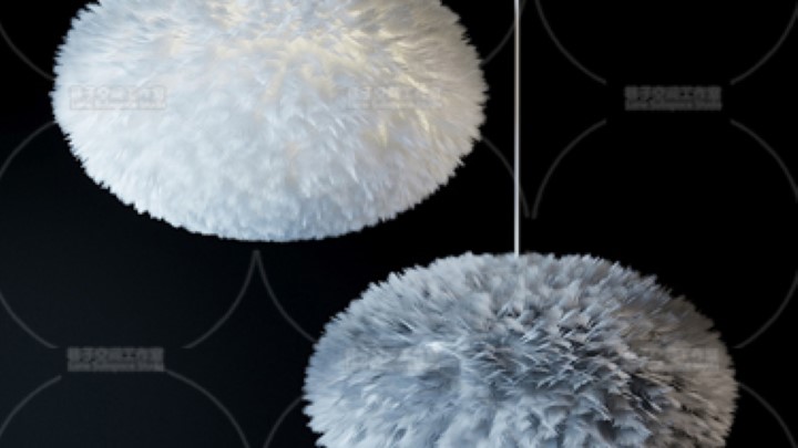 渲染模型_吊灯1054