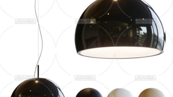 渲染模型_吊灯1064