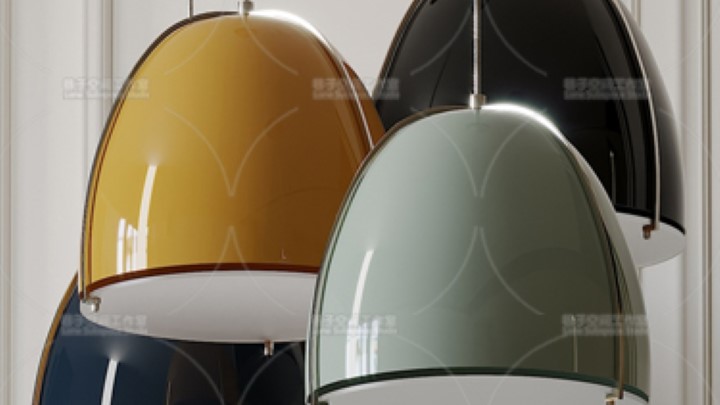 渲染模型_吊灯1096