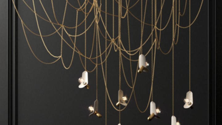 渲染模型_吊灯1133