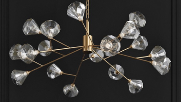 渲染模型_吊灯1144