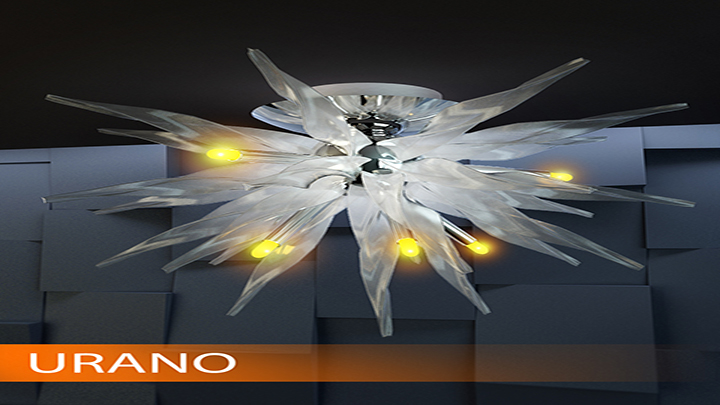 渲染模型_吊灯1190