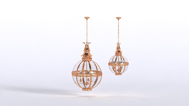 渲染模型_吊灯1219