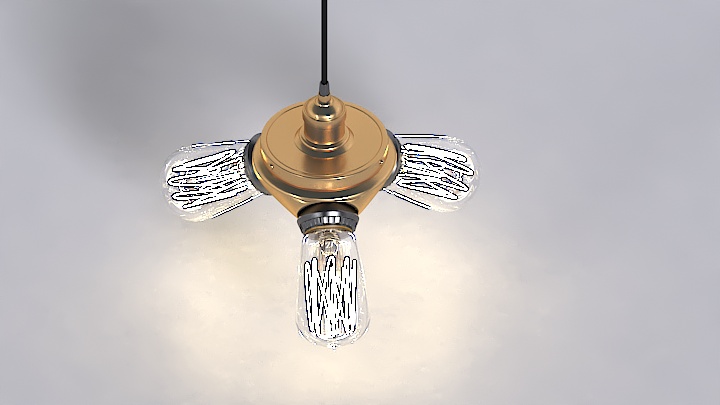 渲染模型_吊灯1228