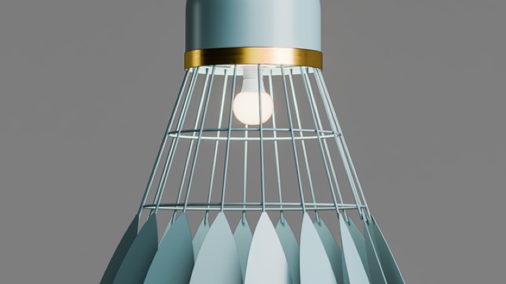 渲染模型_吊灯1235