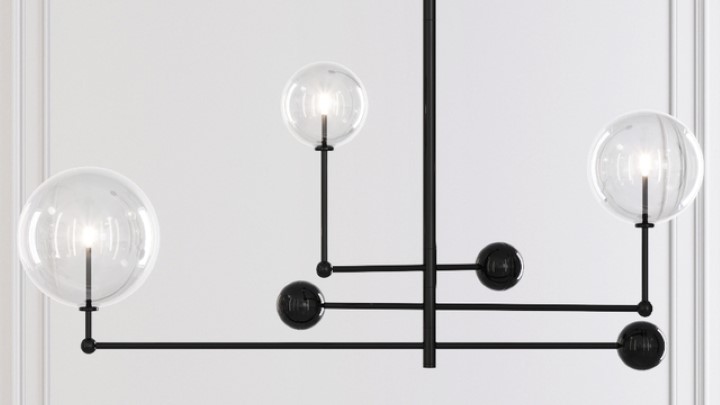 渲染模型_吊灯1246