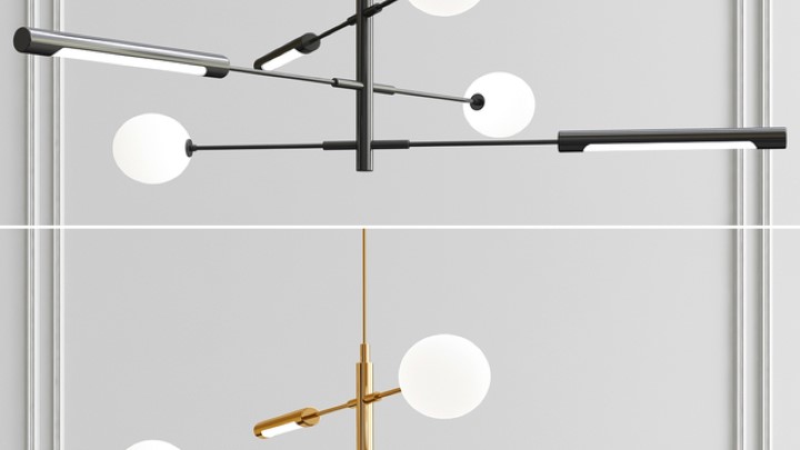 渲染模型_吊灯1249