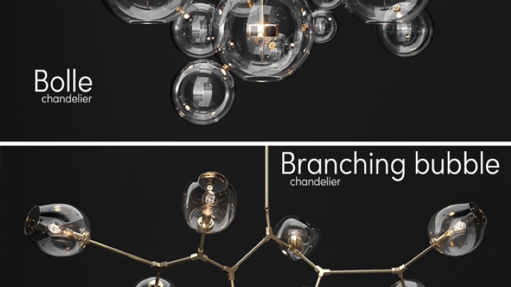 渲染模型_吊灯1270