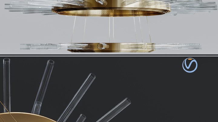 渲染模型_吊灯1297