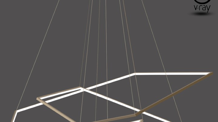 渲染模型_吊灯1298