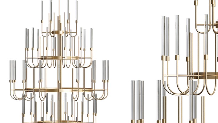 渲染模型_吊灯1299