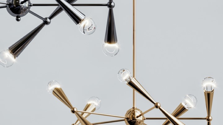 渲染模型_吊灯1311