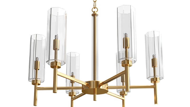 渲染模型_吊灯1354