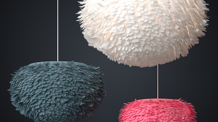 渲染模型_吊灯1365