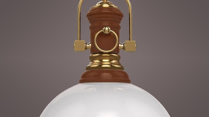 渲染模型_吊灯1399