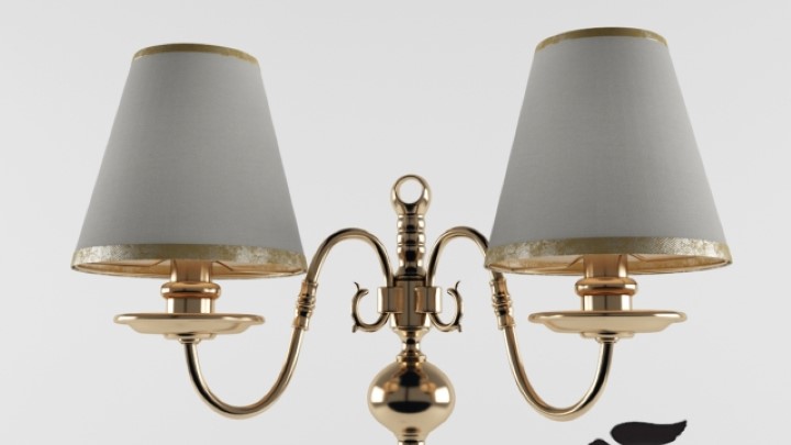 渲染模型_吊灯1401