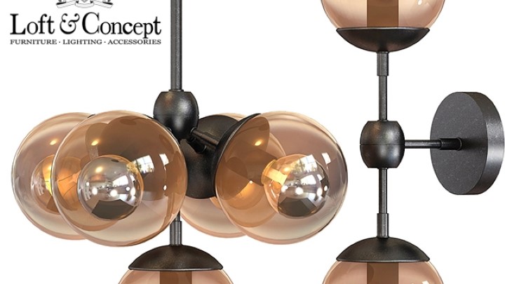 渲染模型_吊灯1421