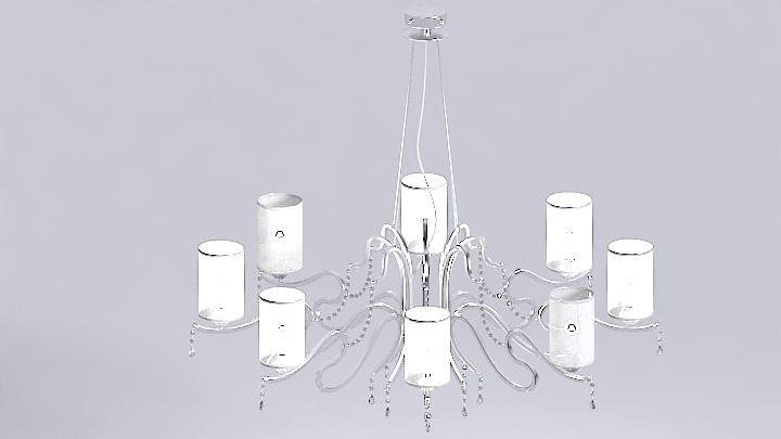 渲染模型_吊灯1432
