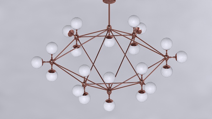 渲染模型_吊灯1464