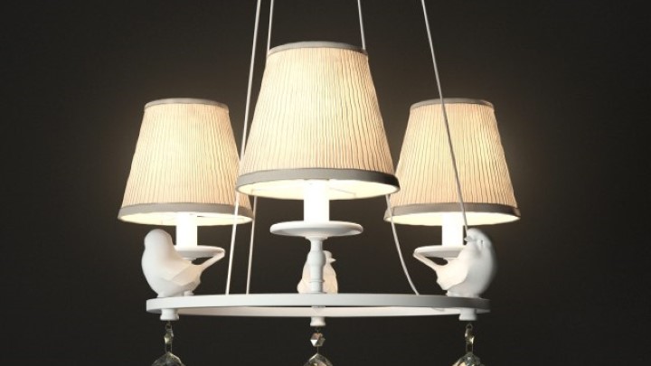 渲染模型_吊灯1497