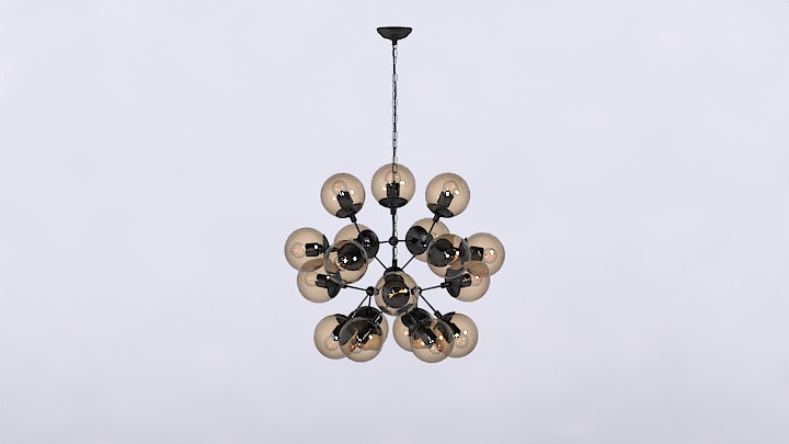 渲染模型_吊灯1514