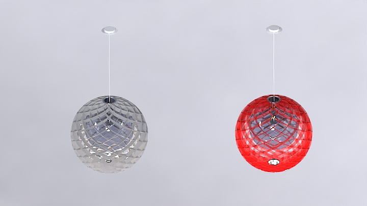 渲染模型_吊灯1525