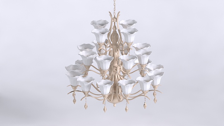 渲染模型_吊灯1529