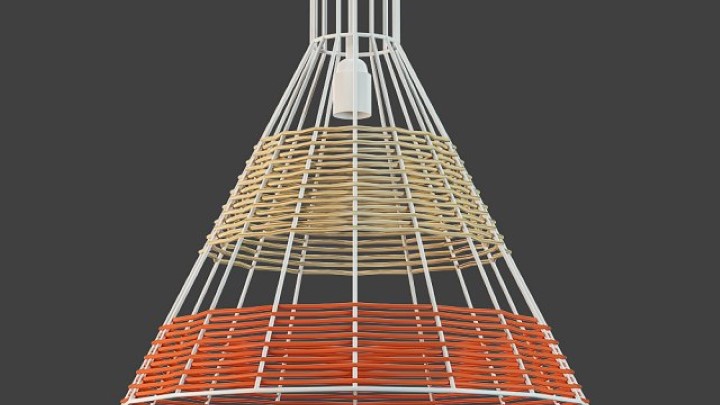 渲染模型_吊灯1622