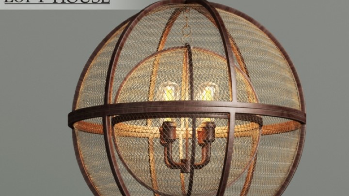 渲染模型_吊灯1626