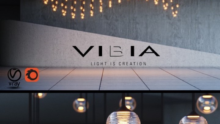 渲染模型_吊灯1652