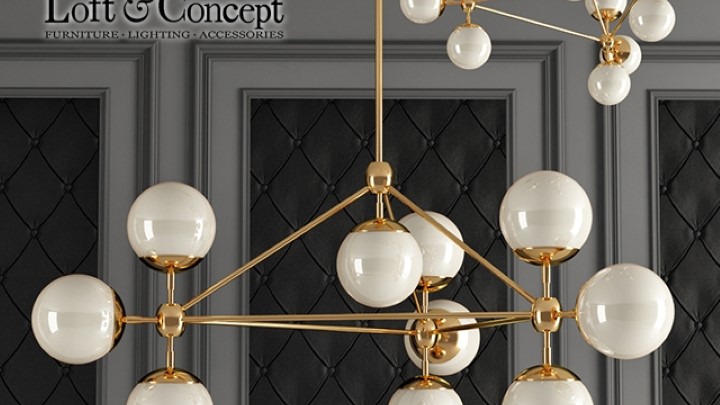 渲染模型_吊灯1670