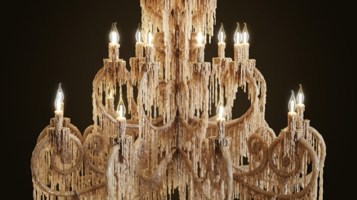 渲染模型_吊灯1671