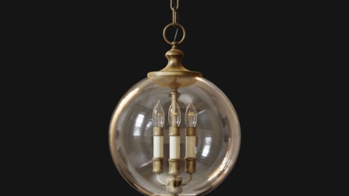 渲染模型_吊灯1710