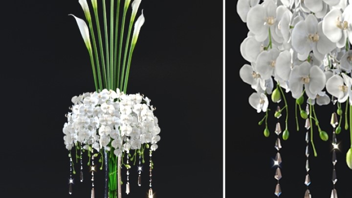 渲染模型_吊灯1741