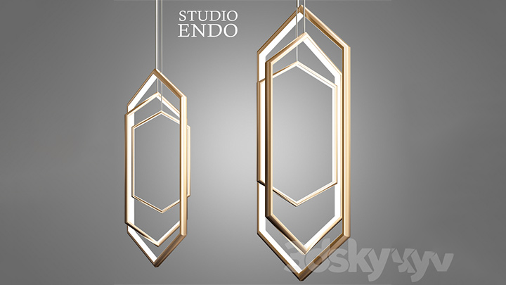 渲染模型_吊灯1881