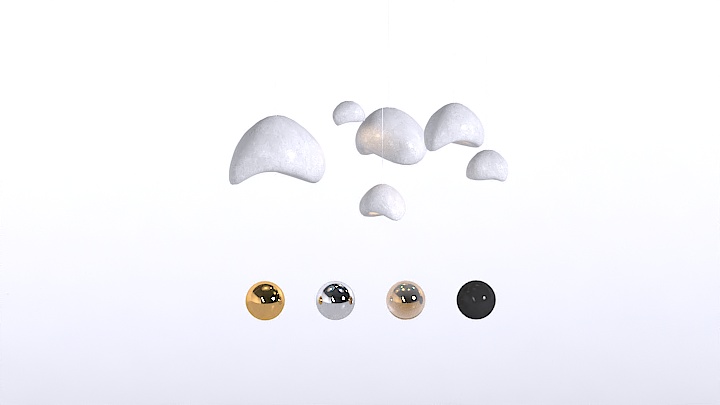 渲染模型_吊灯1894