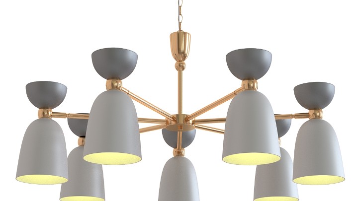 渲染模型_吊灯1911