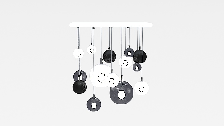 渲染模型_吊灯1965