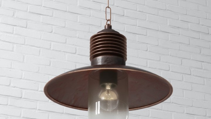 渲染模型_吊灯1990