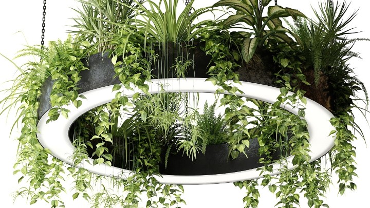 渲染模型_吊灯2023