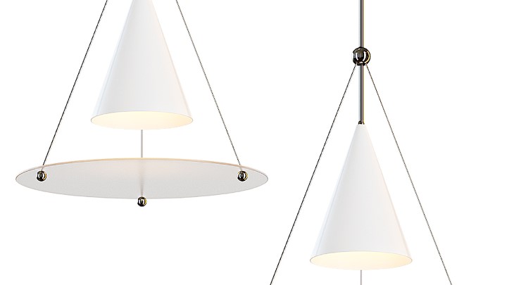 渲染模型_吊灯2046