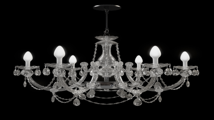 渲染模型_吊灯700