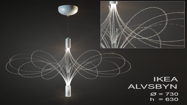 渲染模型_吊灯701