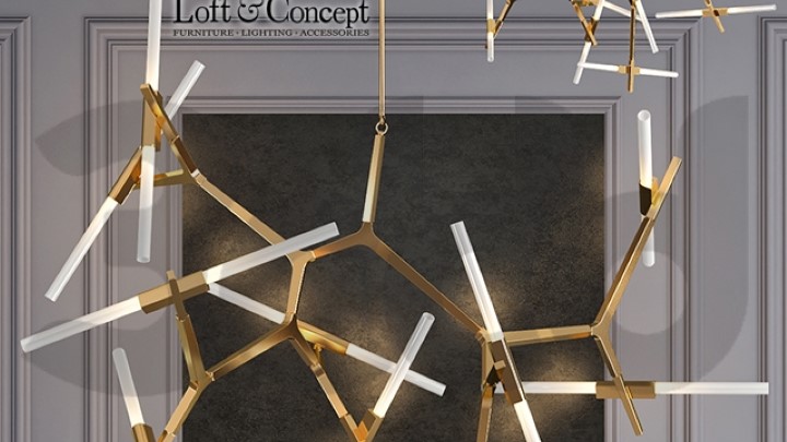 渲染模型_吊灯713