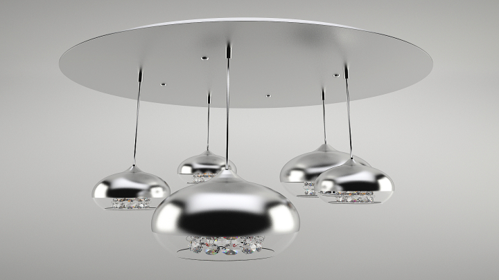 渲染模型_吊灯764