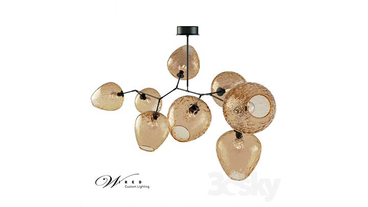 渲染模型_吊灯804